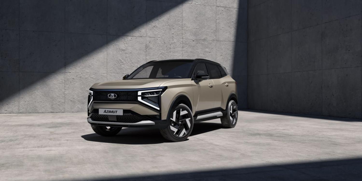 Первые официальные фото кроссовера Lada Azimut