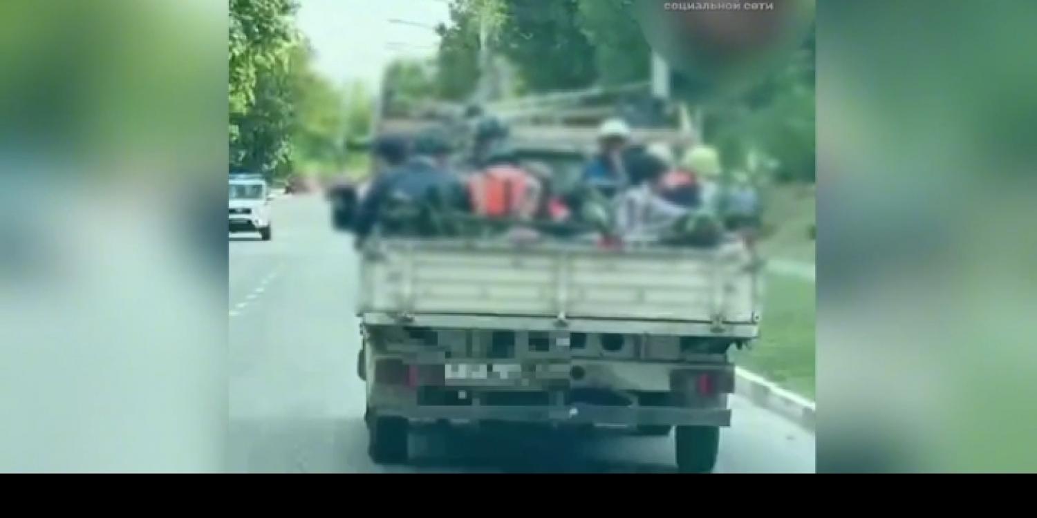 Симферопольские автоинспекторы выявили факт неправильной перевозки людей